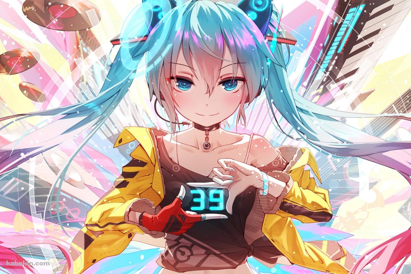 めちゃくちゃかわいい初音ミク / ボーカロイド / レコード / エレキギター / キーボード / 39の壁紙(1440px x 960px) 高画質 PC・デスクトップ用