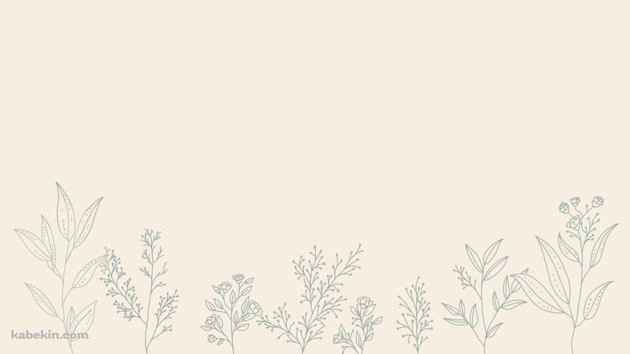 ミニマル / シンプル / 花のアートの壁紙(1242px x 698px) 高画質 PC・デスクトップ用
