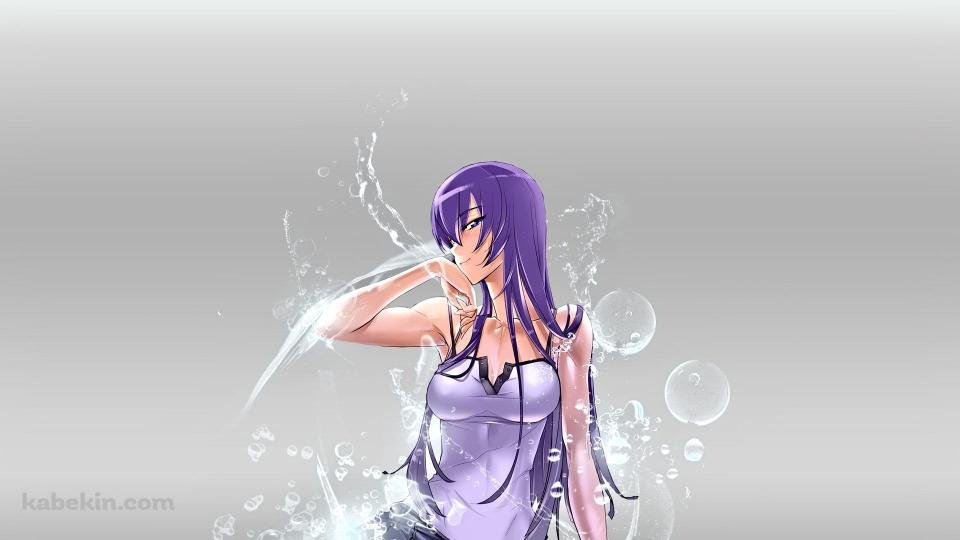 毒島冴子(ぶすじまさえこ) / 学園黙示録 HIGHSCHOOL OF THE DEAD / ファンアートの壁紙(960px x 540px) 高画質 PC・デスクトップ用
