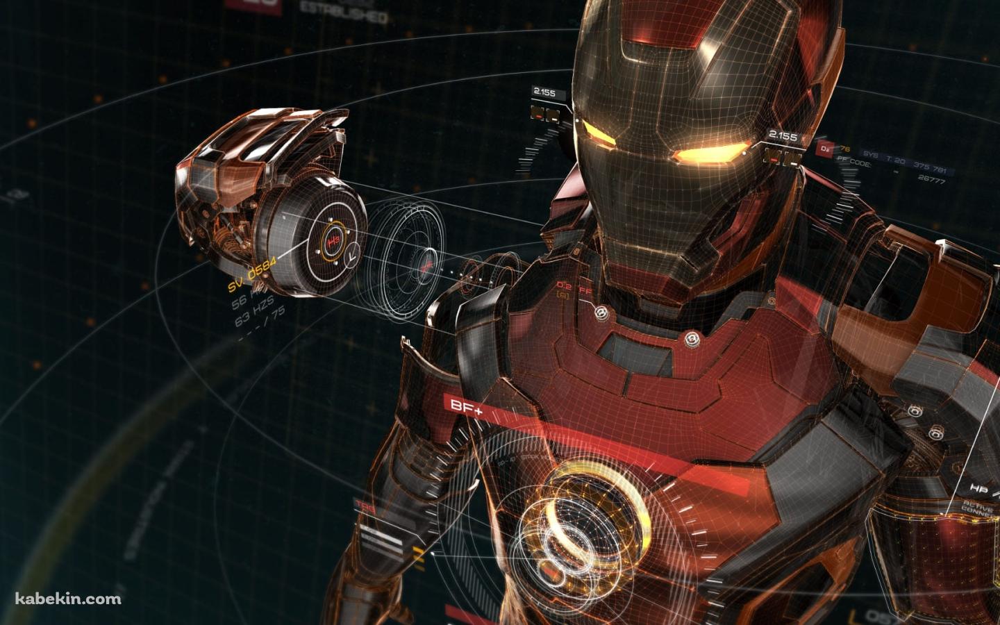 めちゃくちゃかっこいいアイアンマン / Super Cool Iron Man(1440x900px)のデスクトップPC用の壁紙 |, image size:1440x900