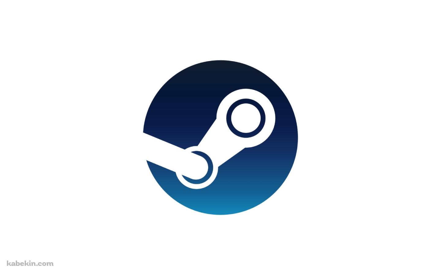 Steam ロゴの壁紙(1440px x 900px) 高画質 PC・デスクトップ用