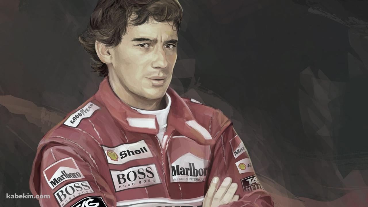 アイルトン・セナ / F1 / レーシングドライバーの壁紙(1280px x 720px) 高画質 PC・デスクトップ用