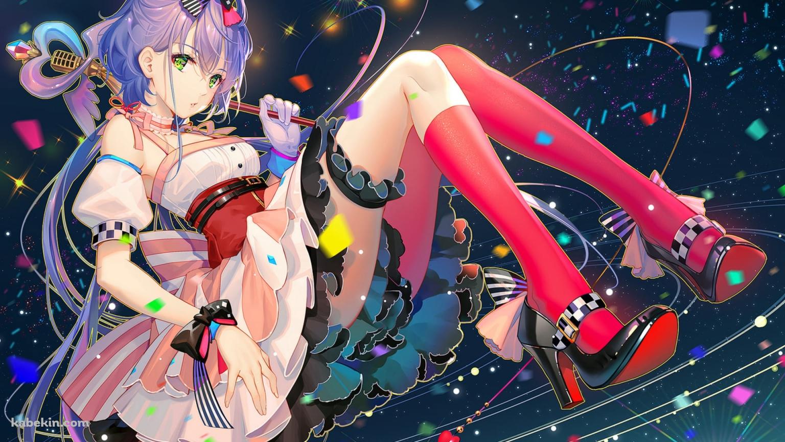 かわいい洛天依（ルォ・テンイ） / ボカロ / ボーカロイドの壁紙(1536px x 864px) 高画質 PC・デスクトップ用