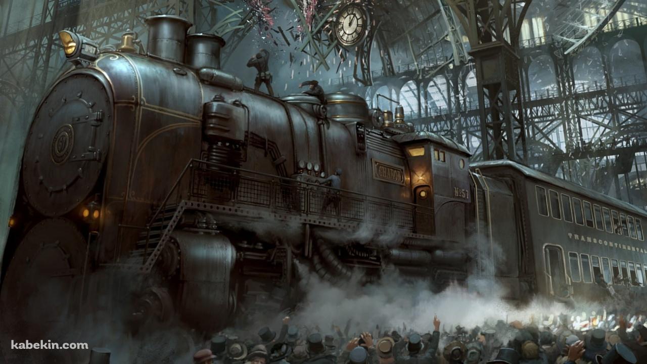 蒸気機関車 / 産業革命 / イギリスの壁紙(1280px x 720px) 高画質 PC・デスクトップ用