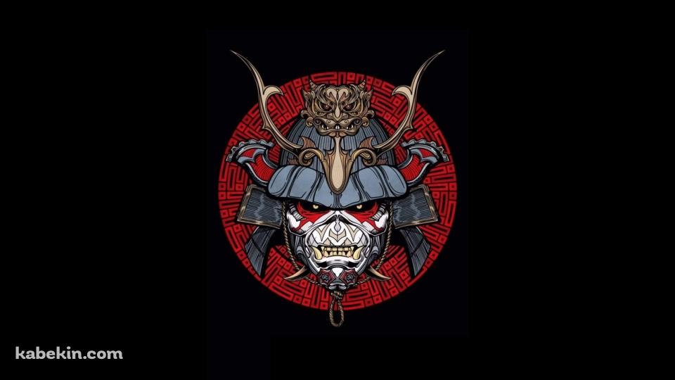 かっこいい鎧武者 / 兜 / 面頬 / 侍 / 日本の壁紙(960px x 540px) 高画質 PC・デスクトップ用
