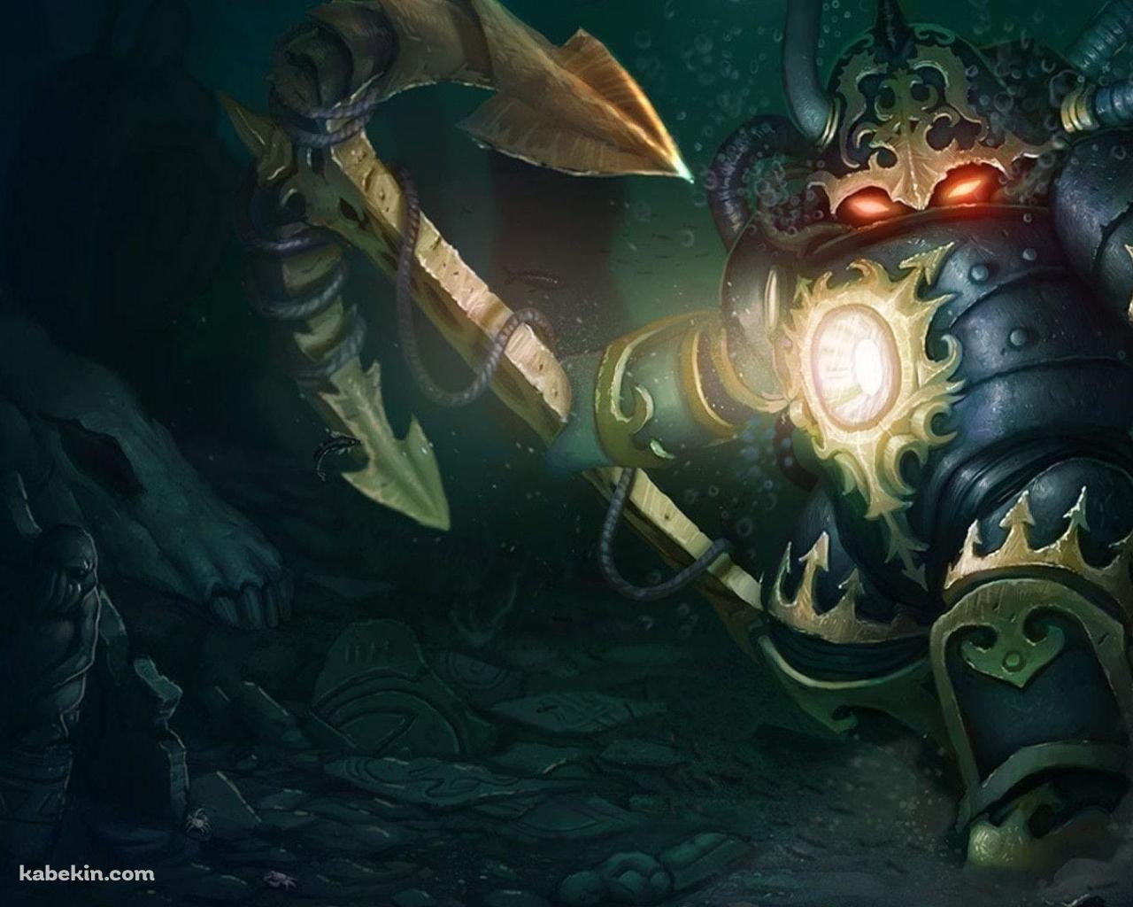 かっこいいノーチラス / 深海の巨人 / Nautilus / League of Legends / LoLの壁紙(1280px x 1024px) 高画質 PC・デスクトップ用