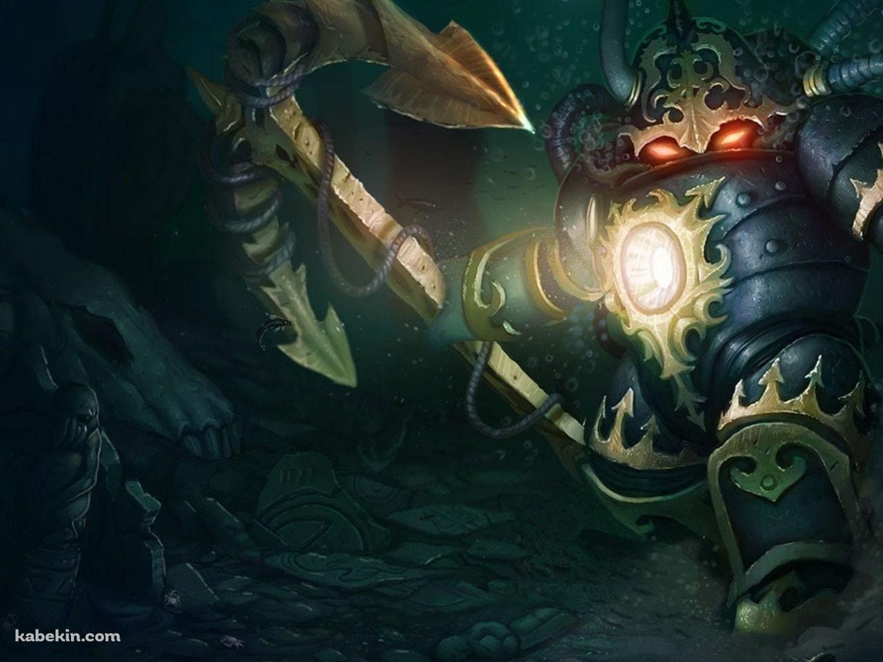 かっこいいノーチラス / 深海の巨人 / Nautilus / League of Legends / LoLの壁紙(1280px x 960px) 高画質 PC・デスクトップ用