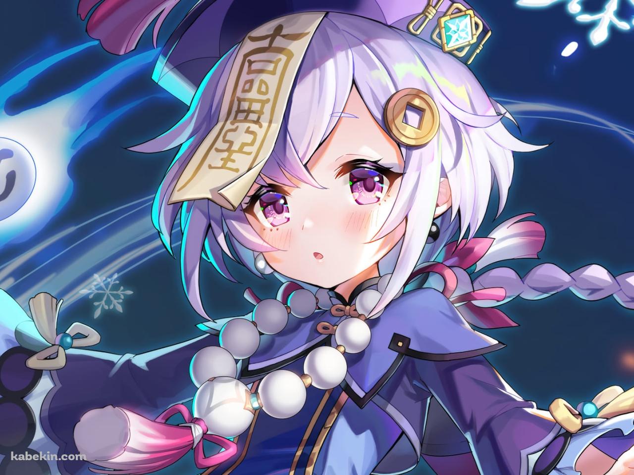 七七(ナナ) / かわいい / qiqi / 法鈴座 / 原神の壁紙(1280px x 960px) 高画質 PC・デスクトップ用