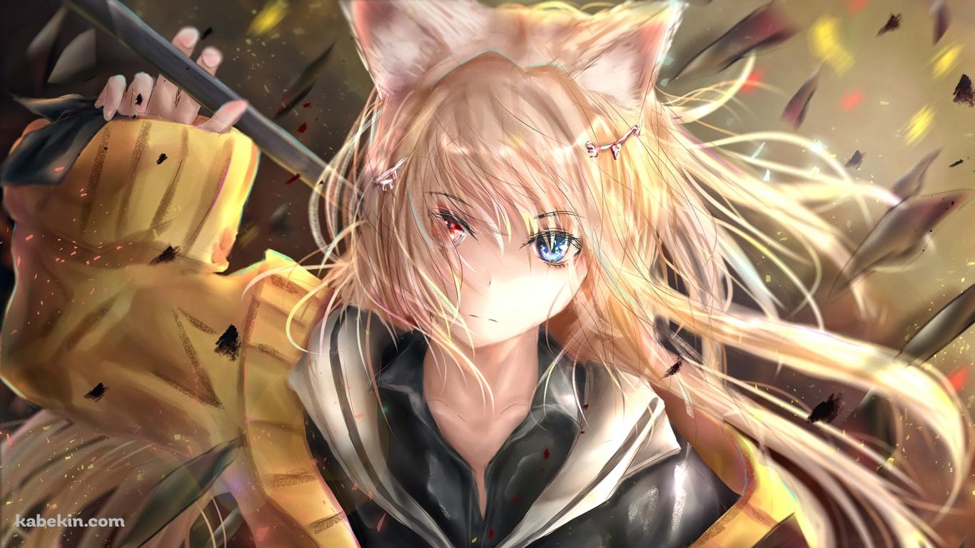 かっこいいナイトメア / Nightmare / 夜魔 / アークナイツ / Arknightsの壁紙(1366px x 768px) 高画質 PC・デスクトップ用