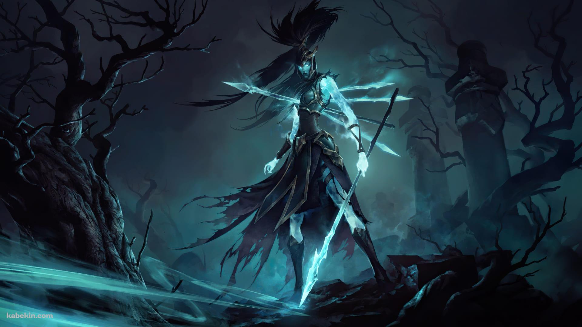 カリスタ / 復讐の槍 / LoL / League Of Legendsの壁紙(1920px x 1080px) 高画質 PC・デスクトップ用