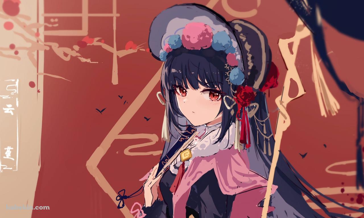 かわいい雲菫 / ウンキン / Yun Jin / 原神の壁紙(1280px x 768px) 高画質 PC・デスクトップ用
