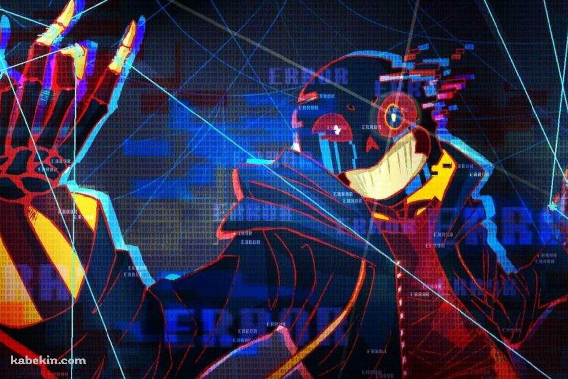 サンズ / エラー / Aftertale / UNDERTALE / アンダーテール / ファンアートの壁紙(1152px x 768px) 高画質 PC・デスクトップ用