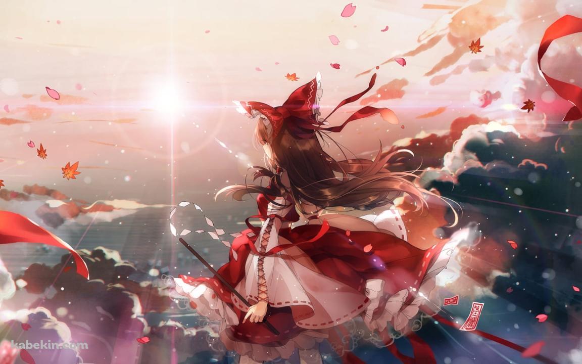 東方Project / 博麗霊夢 / 綺麗の壁紙(1152px x 720px) 高画質 PC・デスクトップ用