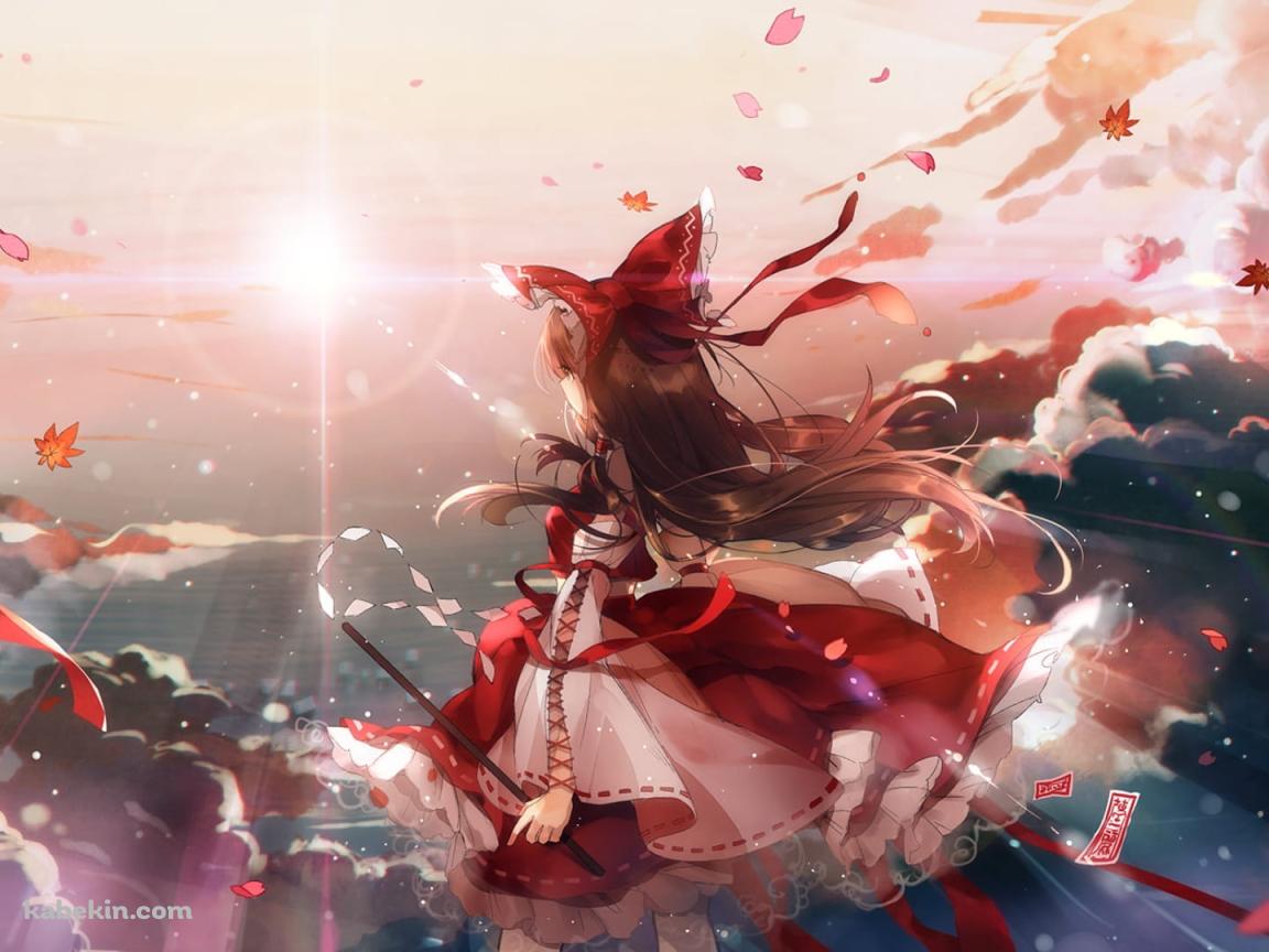 東方Project / 博麗霊夢 / 綺麗の壁紙(1152px x 864px) 高画質 PC・デスクトップ用