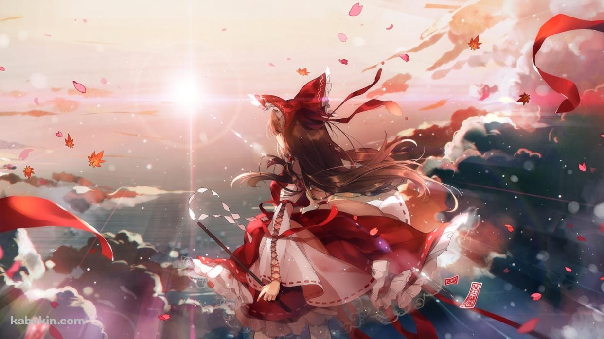 東方Project / 博麗霊夢 / 綺麗の壁紙(1242px x 698px) 高画質 PC・デスクトップ用