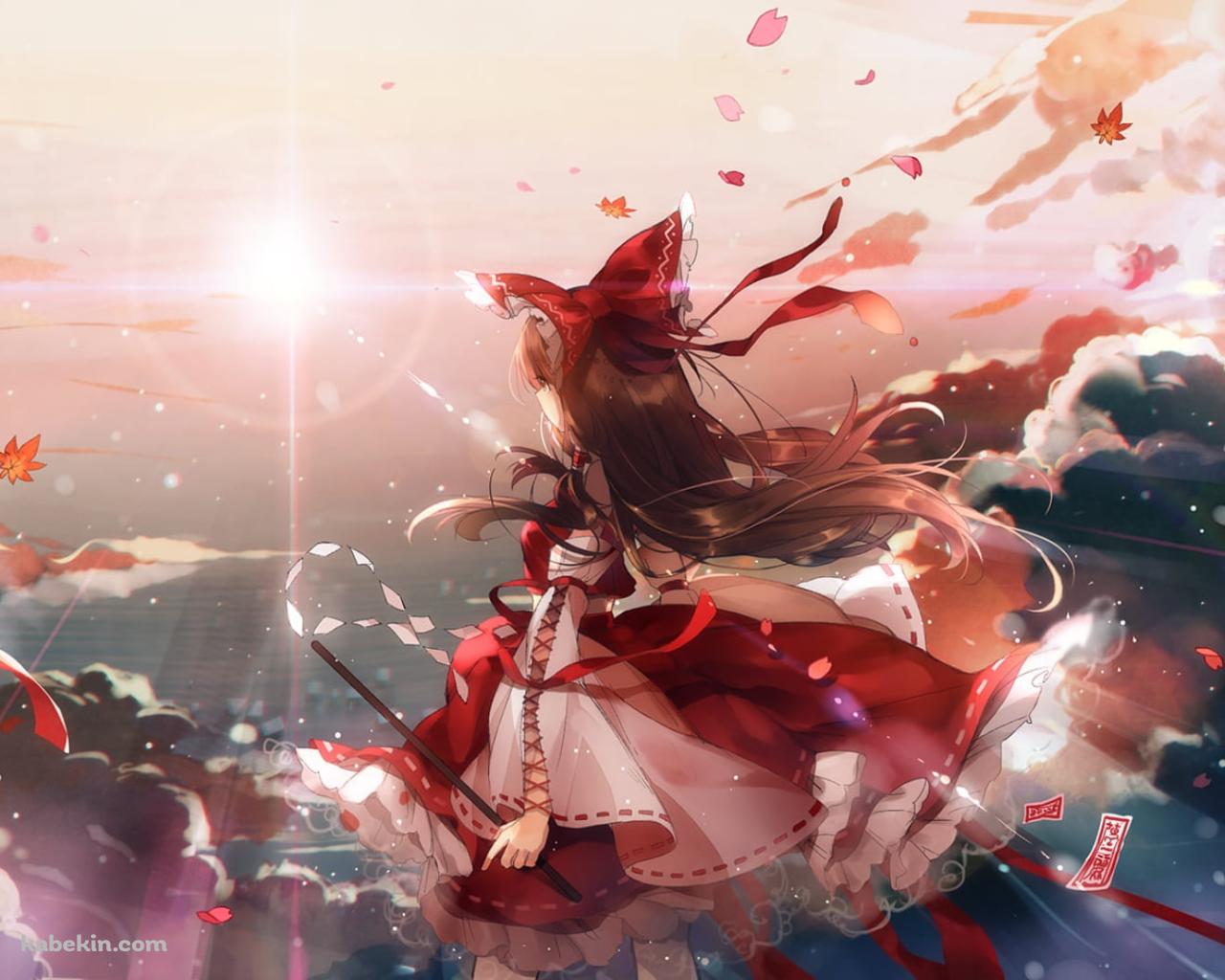 東方Project / 博麗霊夢 / 綺麗の壁紙(1280px x 1024px) 高画質 PC・デスクトップ用