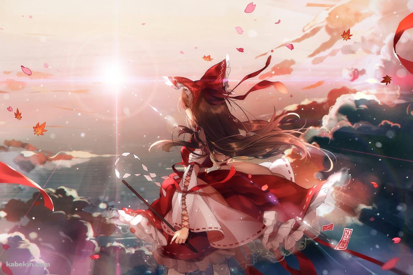 東方Project / 博麗霊夢 / 綺麗の壁紙(1440px x 960px) 高画質 PC・デスクトップ用