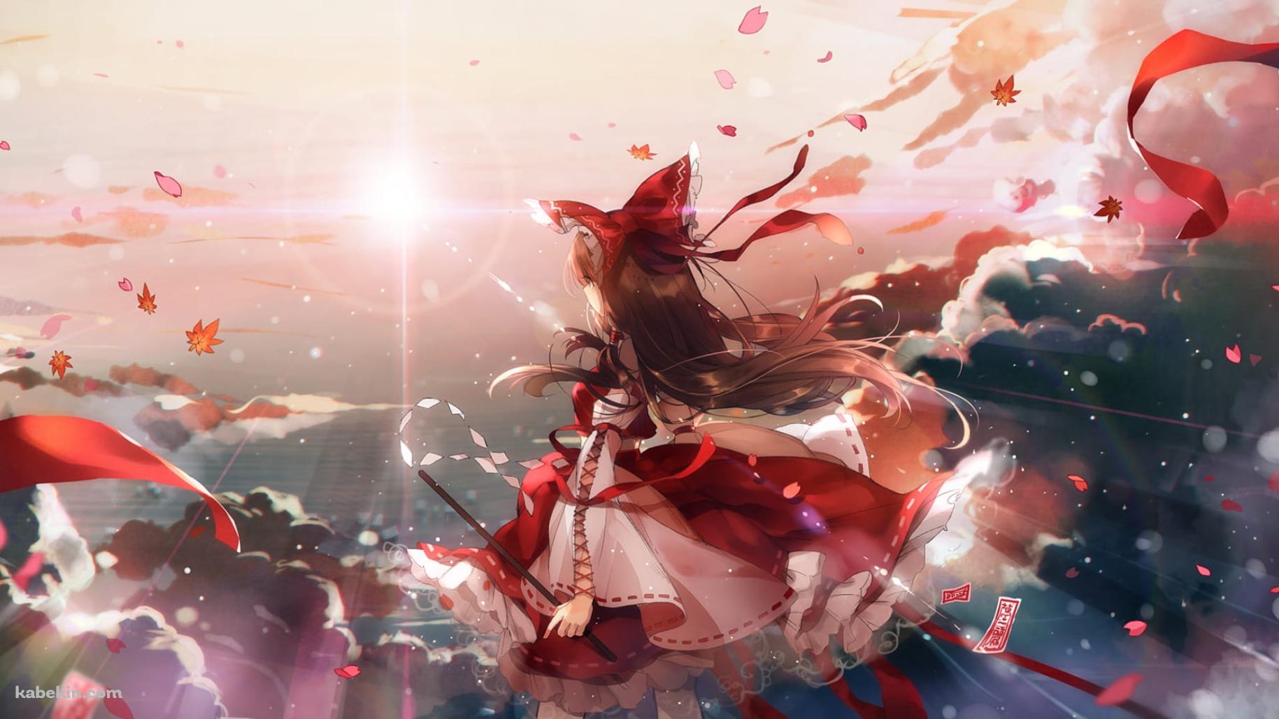 東方Project / 博麗霊夢 / 綺麗の壁紙(1829px x 1029px) 高画質 PC・デスクトップ用