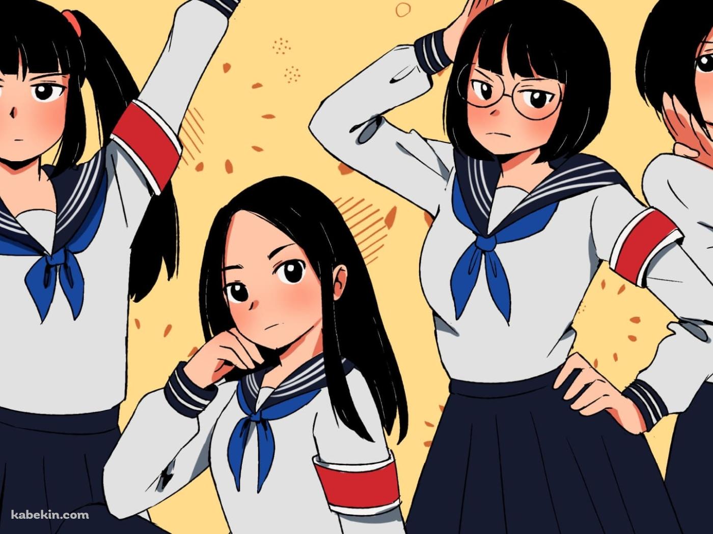 ATARASHII GAKKO! / 新しい学校のリーダーズ / MIZYU / RIN / SUZUKA / KANON / ファンアートの壁紙(1400px x 1050px) 高画質 PC・デスクトップ用
