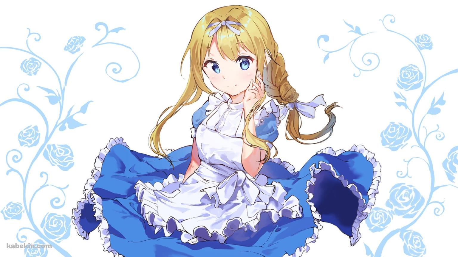 かわいいアリス・ツーベルク / ソードアート・オンライン：アリシゼーション / ファンアートの壁紙(1536px x 864px) 高画質 PC・デスクトップ用