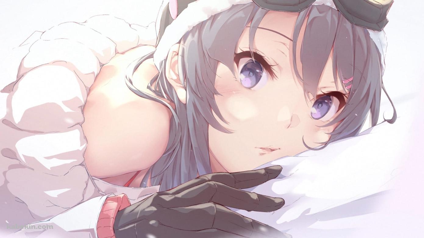 寝そべるかわいい桜島麻衣 / 青春ブタ野郎 / ファンアートの壁紙(1391px x 783px) 高画質 PC・デスクトップ用