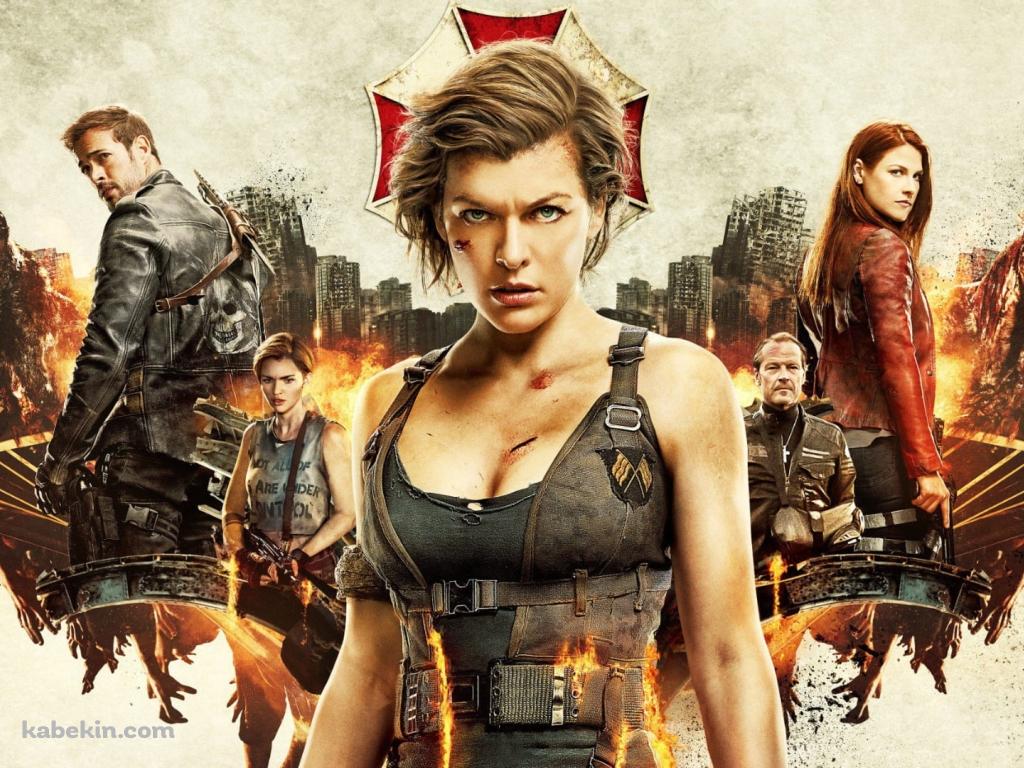 バイオハザード：ザ・ファイナル・チャプター / ミラ・ジョヴォヴィッチ / Resident Evil: The Final Chapter / Milla Jovovichの壁紙(1024px x 768px) 高画質 PC・デスクトップ用