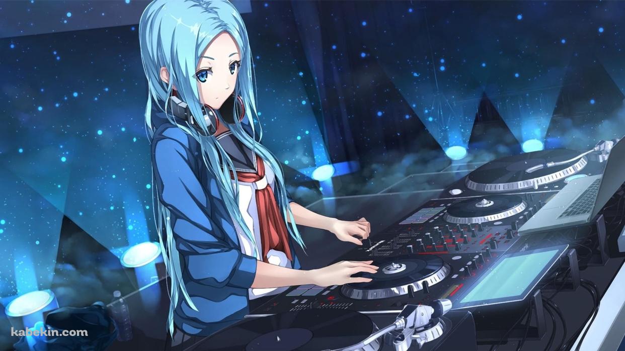 DJをする初音ミク / ボカロ / ボーカロイドの壁紙(1242px x 698px) 高画質 PC・デスクトップ用