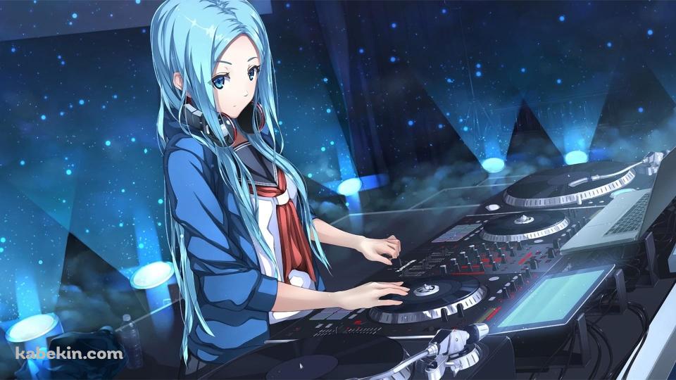 DJをする初音ミク / ボカロ / ボーカロイドの壁紙(960px x 540px) 高画質 PC・デスクトップ用