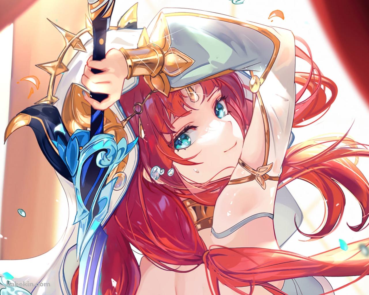 綺麗なニィロウ / Nilou / 原神の壁紙(1280px x 1024px) 高画質 PC・デスクトップ用