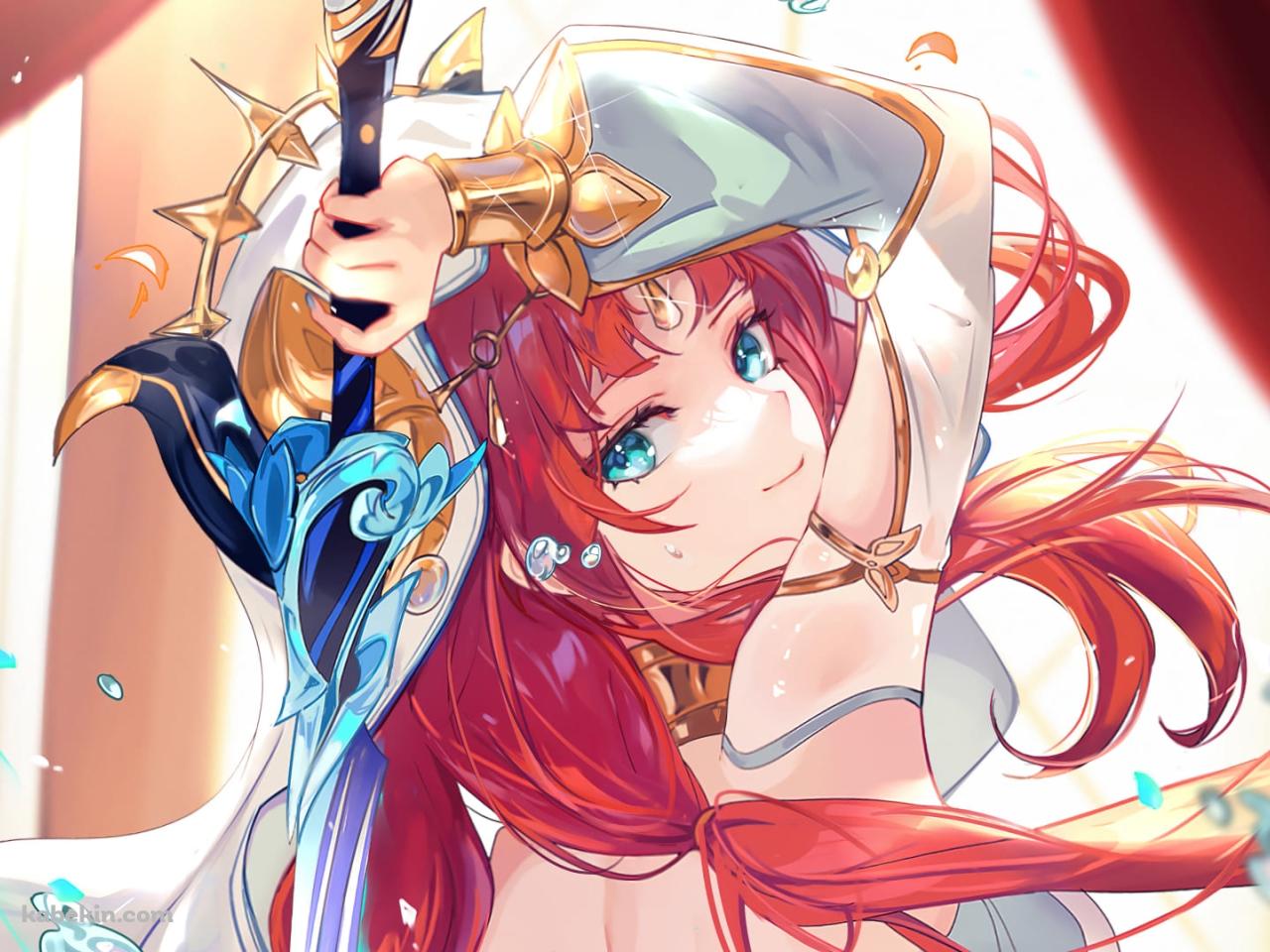 綺麗なニィロウ / Nilou / 原神の壁紙(1280px x 960px) 高画質 PC・デスクトップ用