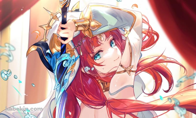 綺麗なニィロウ / Nilou / 原神の壁紙(800px x 480px) 高画質 PC・デスクトップ用
