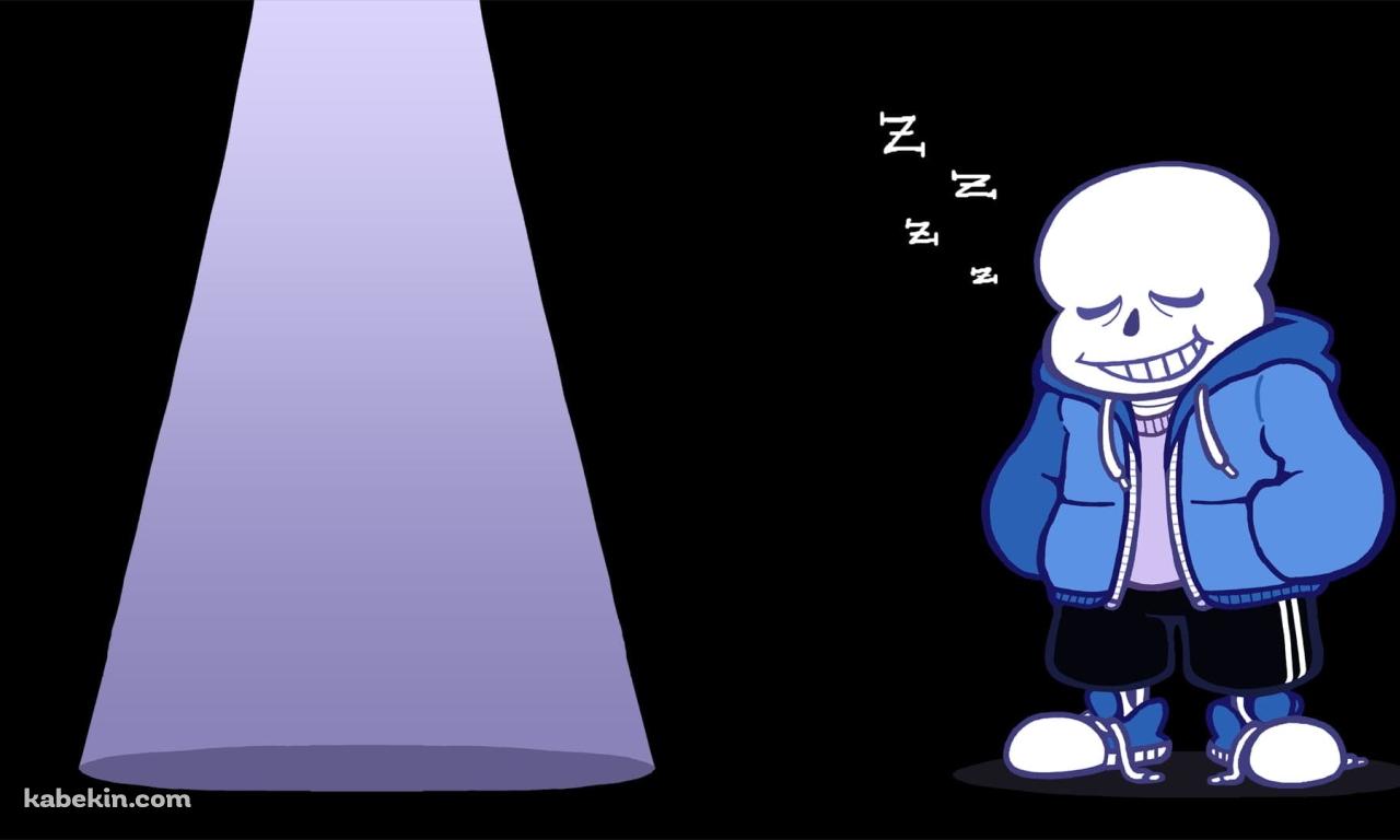 眠るサンズ / アンダーテイル / UNDERTALEの壁紙(1280px x 768px) 高画質 PC・デスクトップ用