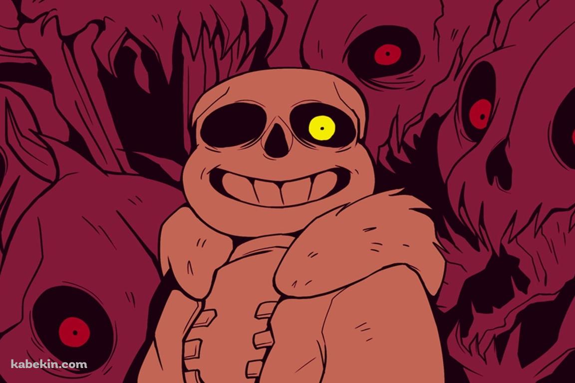 笑うサンズ / アンダーテイル / UNDERTALEの壁紙(1152px x 768px) 高画質 PC・デスクトップ用