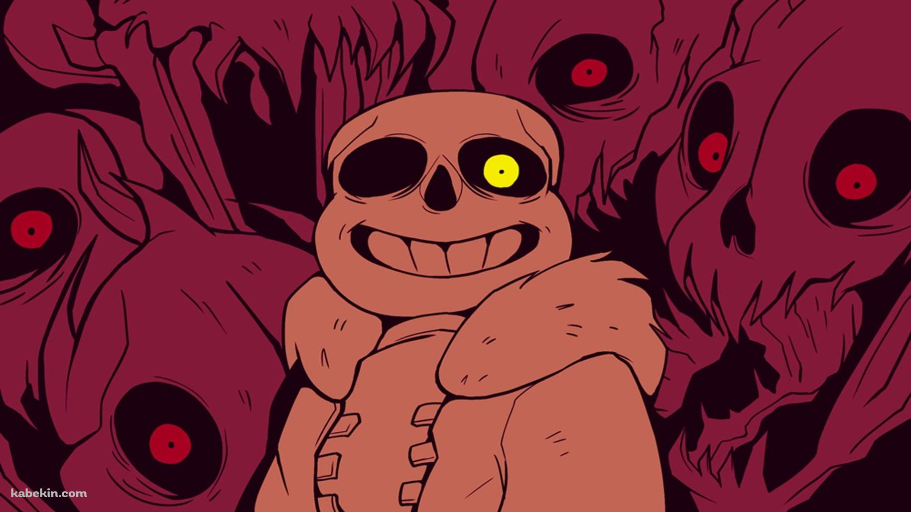 笑うサンズ / アンダーテイル / UNDERTALEの壁紙(1829px x 1029px) 高画質 PC・デスクトップ用