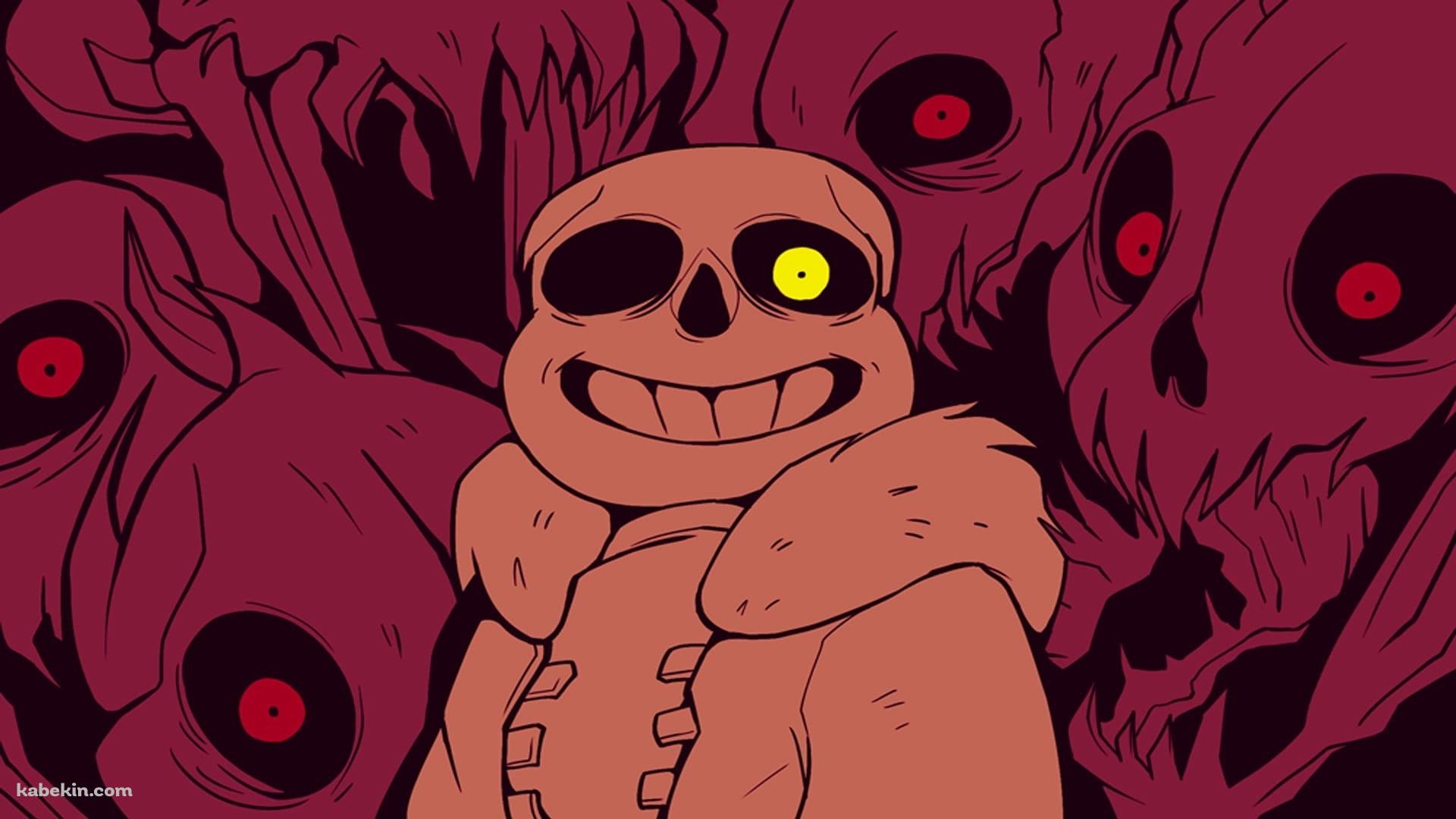 笑うサンズ / アンダーテイル / UNDERTALEの壁紙(1920px x 1080px) 高画質 PC・デスクトップ用