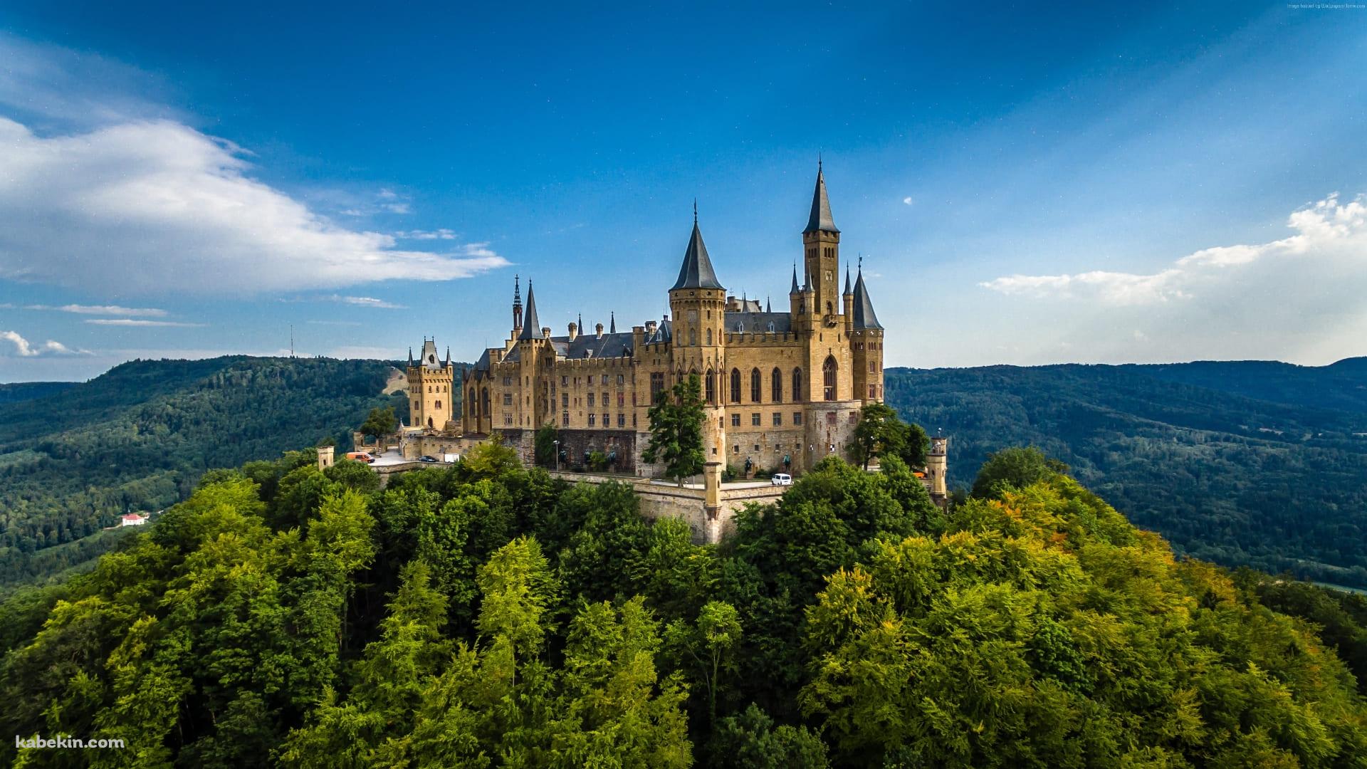 ホーエンツォレルン城 / ホーエンツォレルン家 / ハプスブルク家 / ドイツ / Burg Hohenzollern / 「キュア 〜禁断の隔離病棟〜」「ミルドレッドの魔女学校」の撮影場所の壁紙(1920px x 1080px) 高画質 PC・デスクトップ用