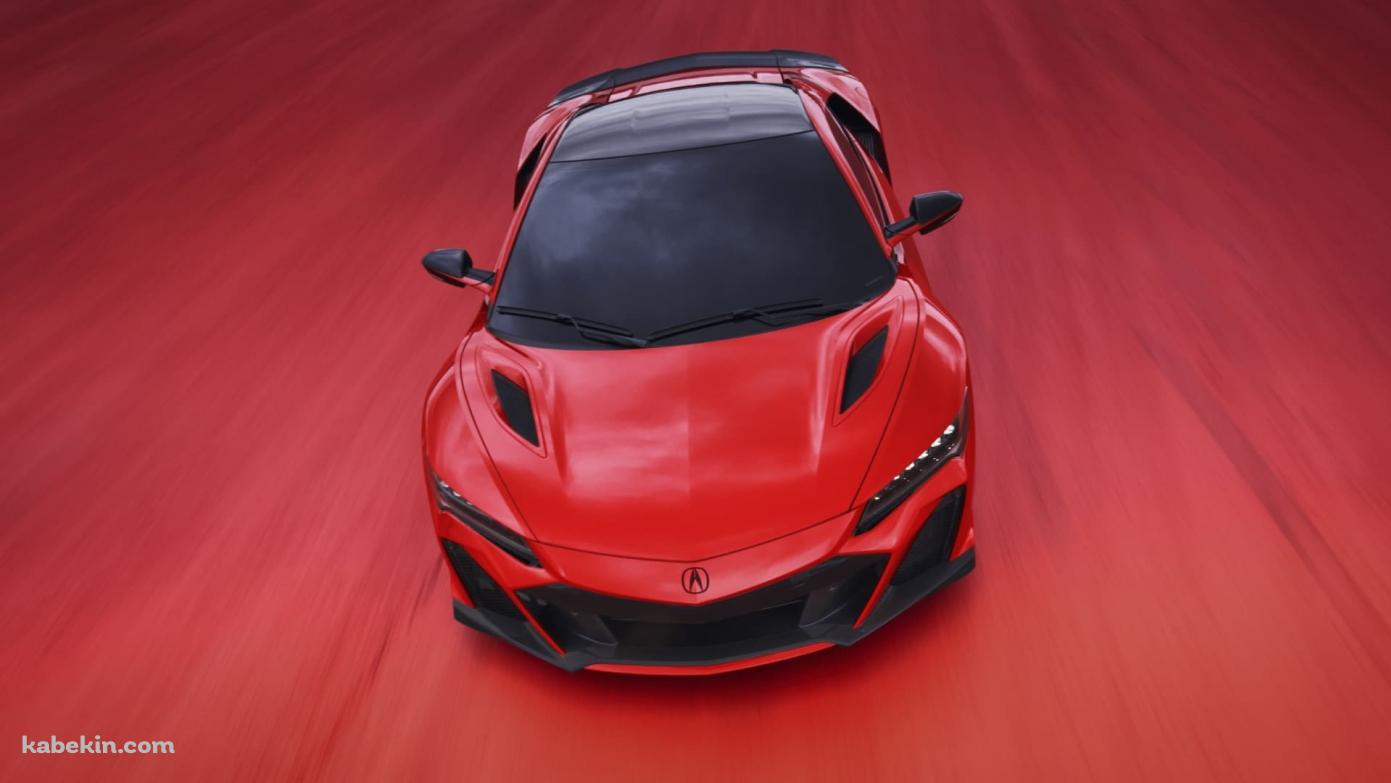 ホンダ NSX タイプS / 赤の壁紙(1391px x 783px) 高画質 PC・デスクトップ用