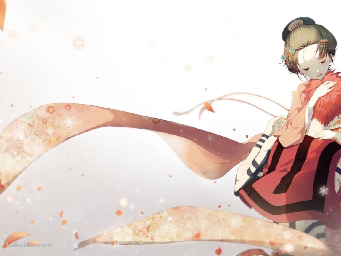 猗窩座と恋雪 / 鬼滅の刃 / ファンアートの壁紙(1152px x 864px) 高画質 PC・デスクトップ用