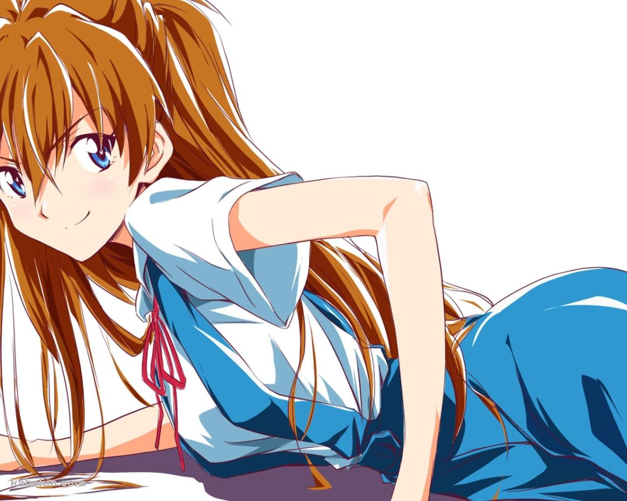 新世紀エヴァンゲリオン / NEON GENESIS EVANGELION / かわいい惣流・アスカ・ラングレー / イラスト / ファンアートの壁紙(1280px x 1024px) 高画質 PC・デスクトップ用