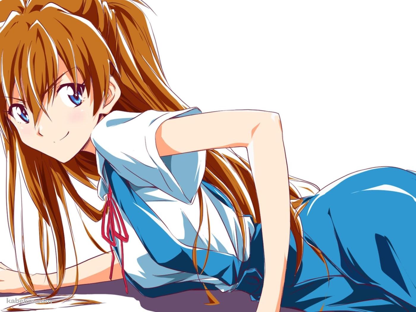 新世紀エヴァンゲリオン / NEON GENESIS EVANGELION / かわいい惣流・アスカ・ラングレー / イラスト / ファンアートの壁紙(1400px x 1050px) 高画質 PC・デスクトップ用