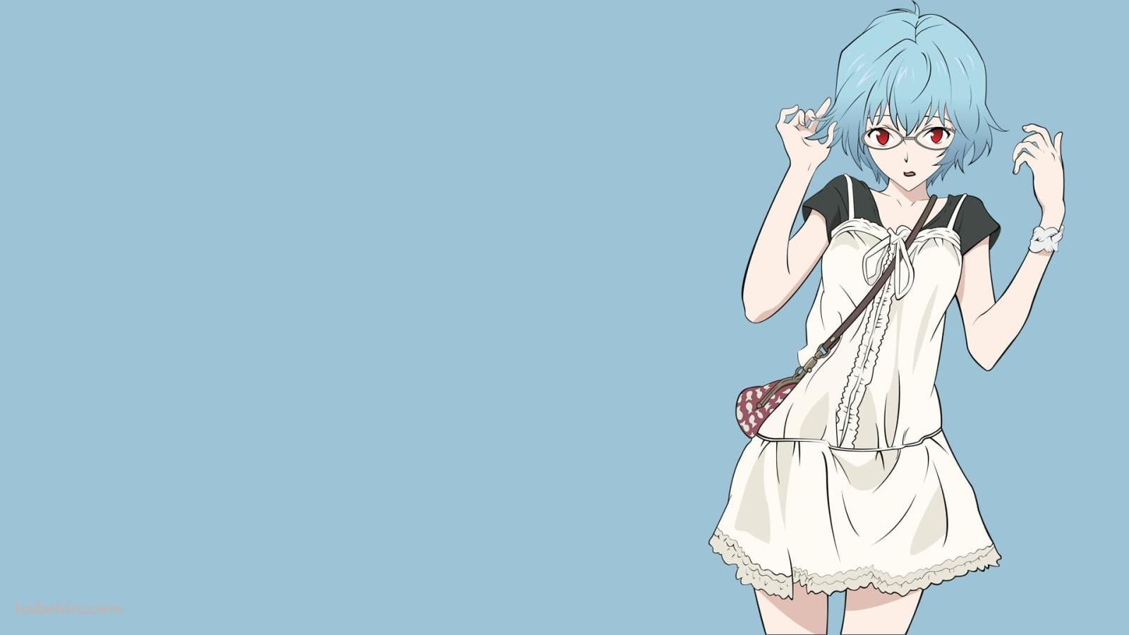 私服姿の綾波レイ / 新世紀エヴァンゲリオン / NEON GENESIS EVANGELIONの壁紙(1600px x 900px) 高画質 PC・デスクトップ用