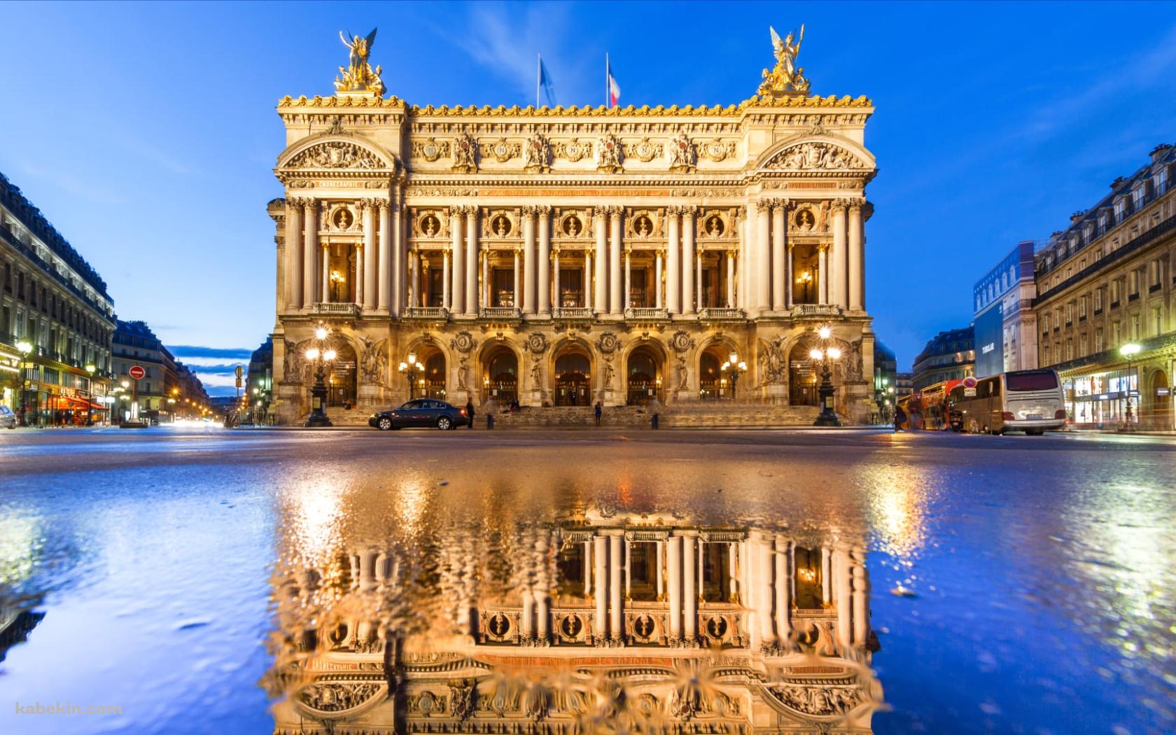 オペラ・ガルニエ / オペラ座 / ガルニエ宮 / フランス / パリの壁紙(1680px x 1050px) 高画質 PC・デスクトップ用
