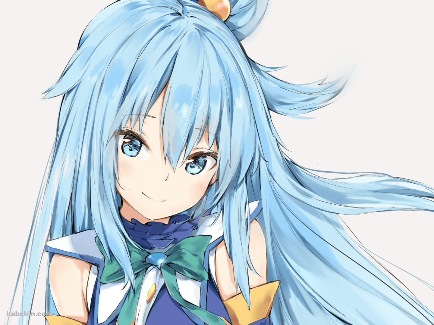 かわいいアクア / この素晴らしい世界に祝福を！ / このすば / ファンアート / イラストの壁紙(1440px x 1080px) 高画質 PC・デスクトップ用