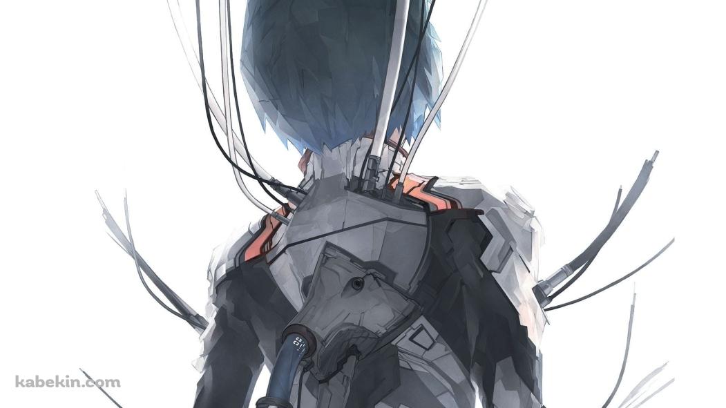 綾波レイ / 背中 / プラグスーツ / 新世紀エヴァンゲリオンの壁紙(1051px x 591px) 高画質 PC・デスクトップ用