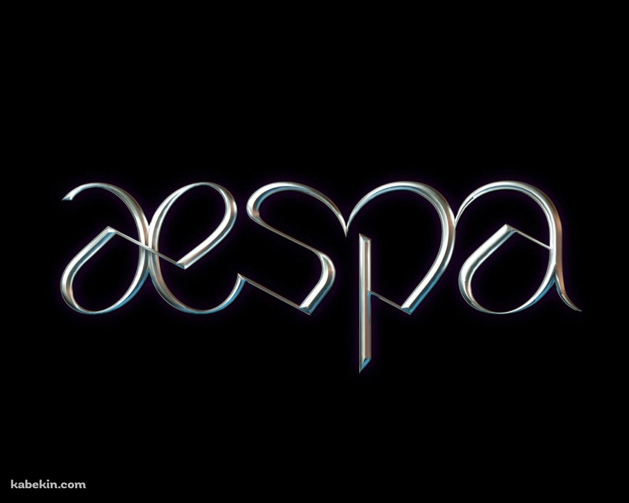 aespa ロゴの壁紙(1280px x 1024px) 高画質 PC・デスクトップ用