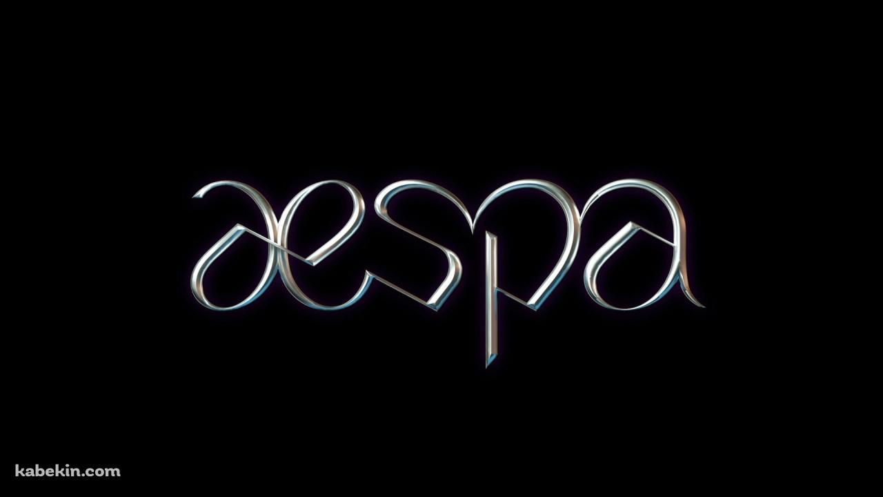 aespa ロゴの壁紙(1280px x 720px) 高画質 PC・デスクトップ用