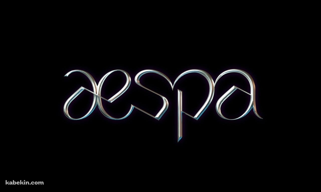 aespa ロゴの壁紙(1280px x 768px) 高画質 PC・デスクトップ用