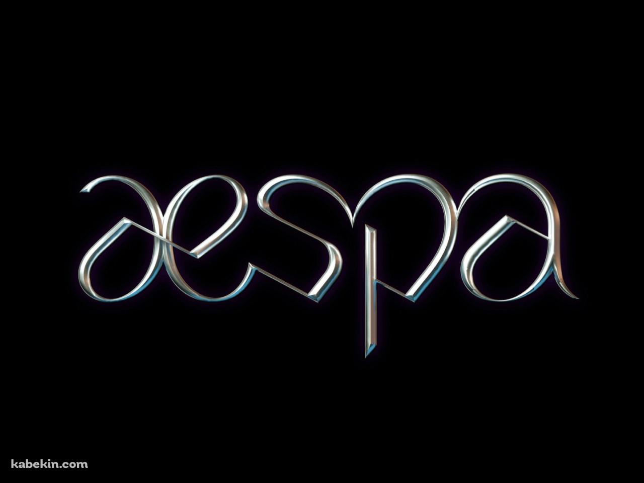 aespa ロゴの壁紙(1280px x 960px) 高画質 PC・デスクトップ用