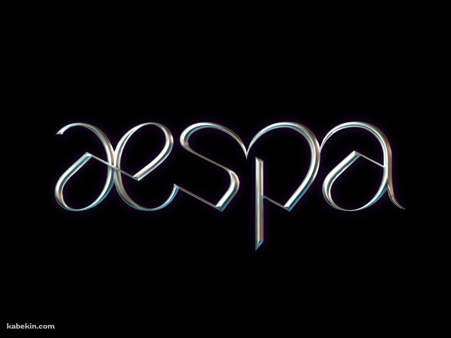 aespa ロゴの壁紙(1440px x 1080px) 高画質 PC・デスクトップ用