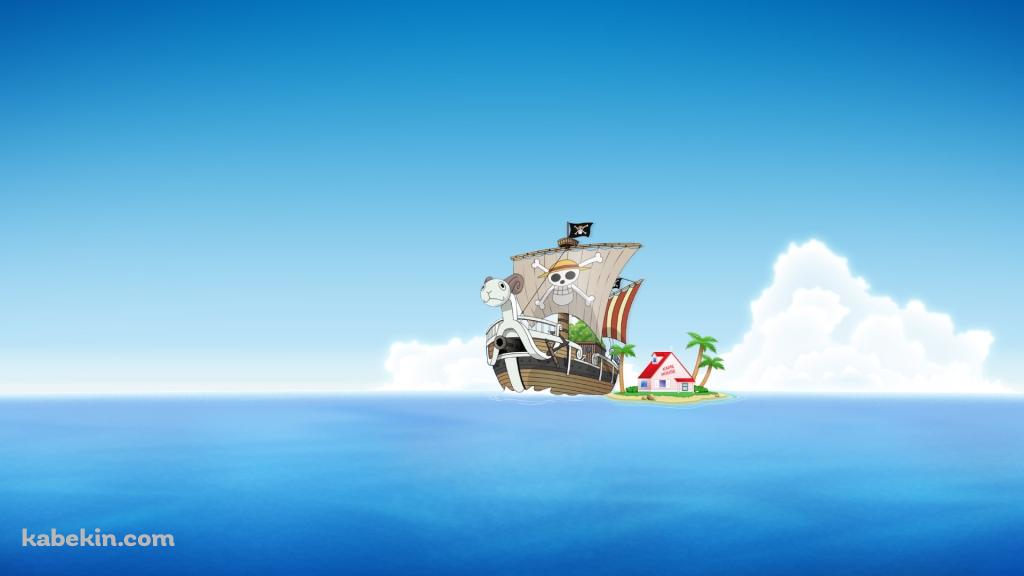 カメハウス / ゴーイングメリー号 / ドラゴンボール / ONE PIECEの壁紙(1024px x 576px) 高画質 PC・デスクトップ用